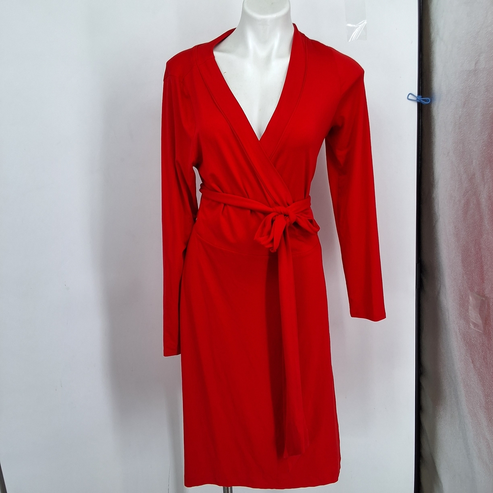 Banana Republic NWT large Red Wrap Dress